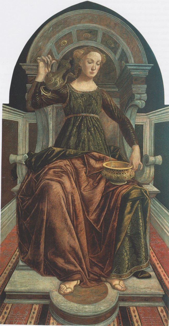 Mértékletesség alkotó: Piero del Pollaiolo