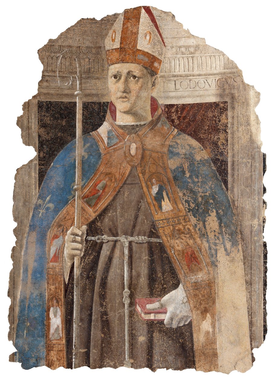 Toulouse-i Szent Lajos, 1460. alkotó: Piero della Francesca