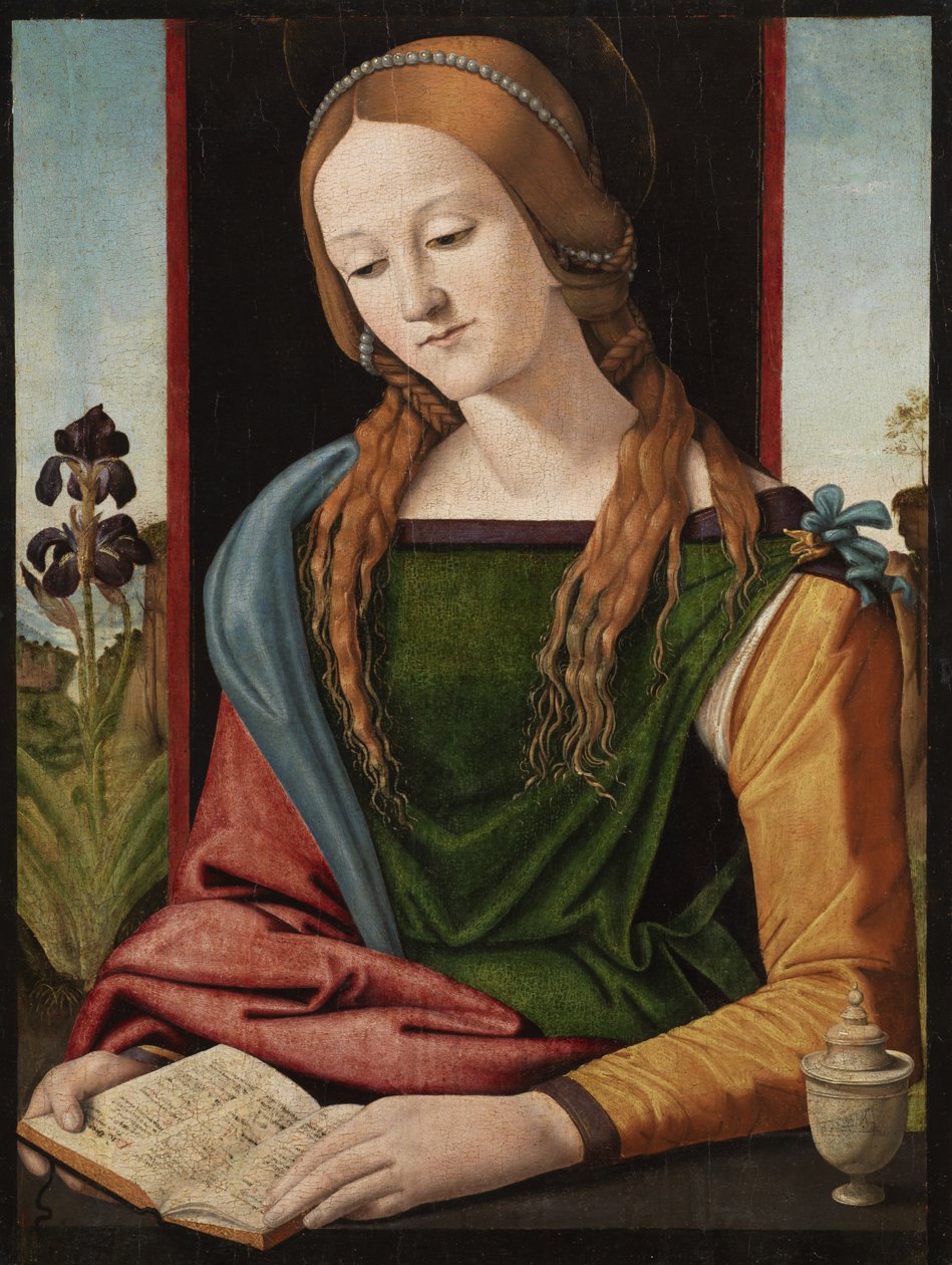 Magdalen Reading, 1500-20 körül alkotó: Piero di Cosimo
