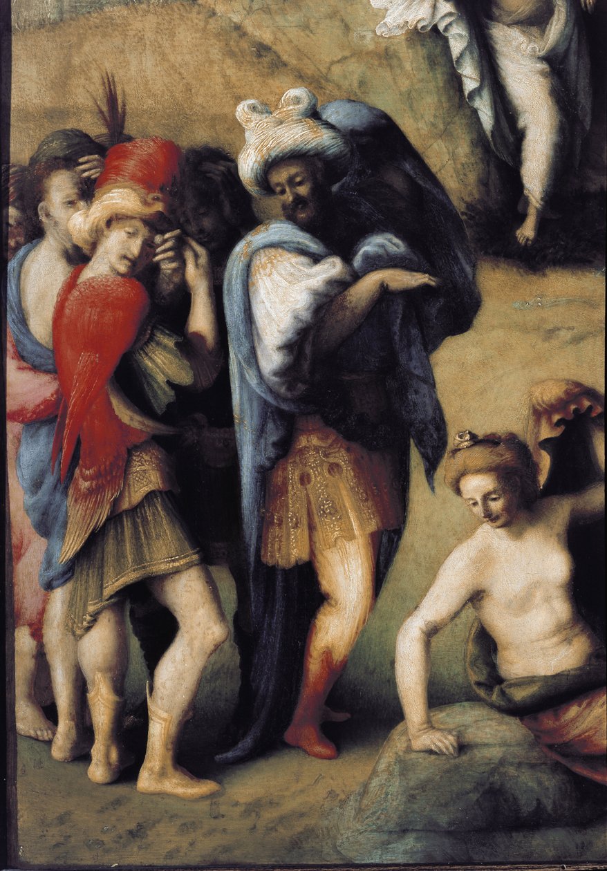 Perseus Freeing Andromeda, részlet (1510, olaj, vászon) alkotó: Piero di Cosimo