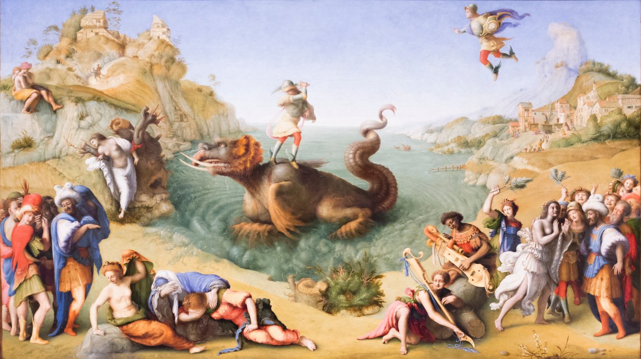 Perszeusz felszabadítja Andromédát alkotó: Piero di Cosimo