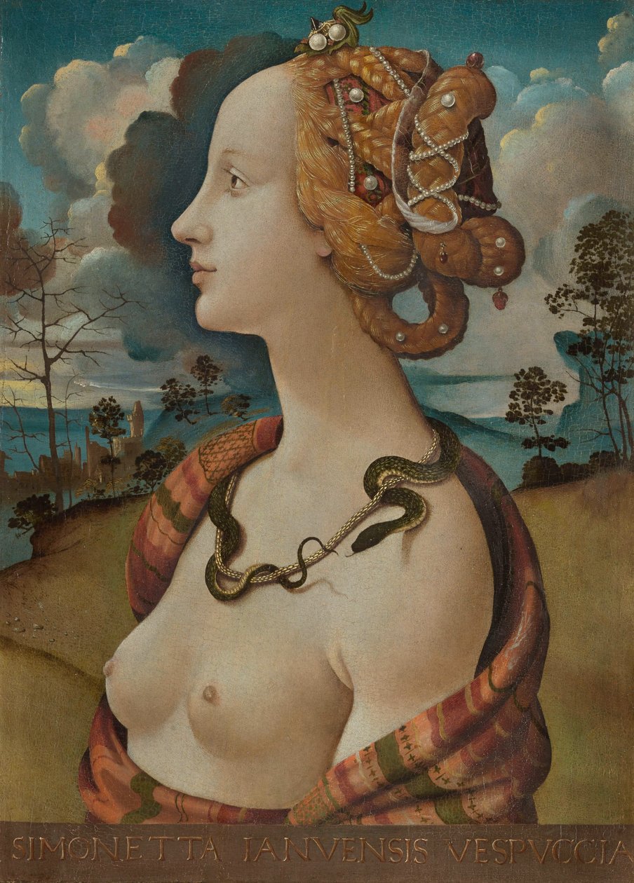 Simonetta Vespucci portréja alkotó: Piero di Cosimo