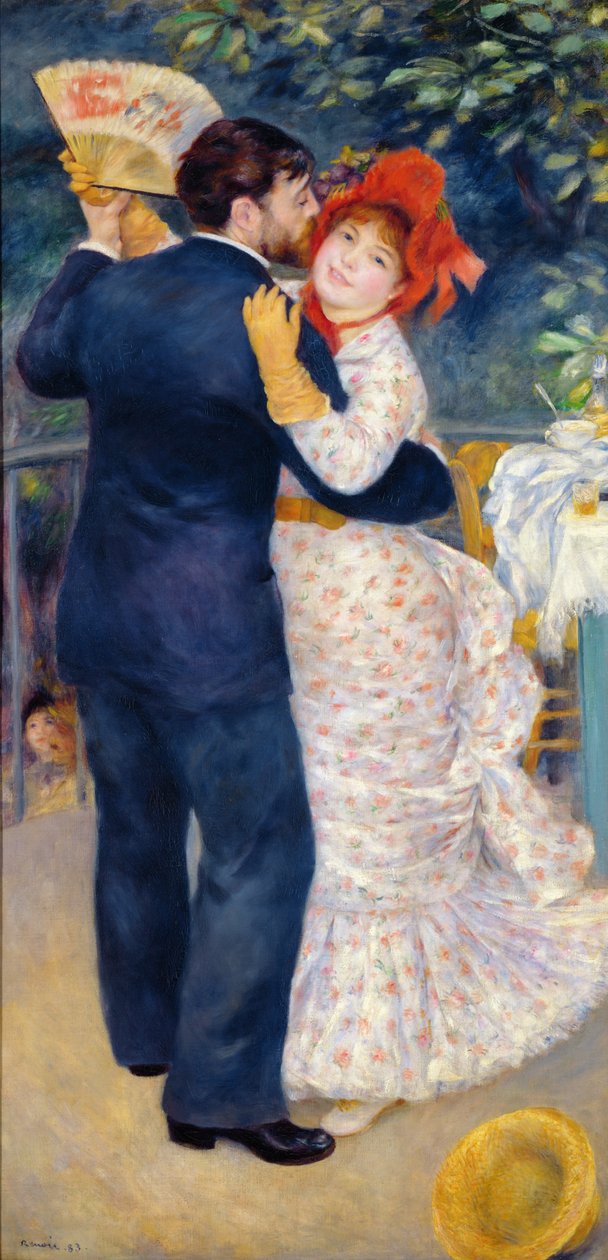Egy tánc a vidéken, 1883 alkotó: Pierre Auguste Renoir