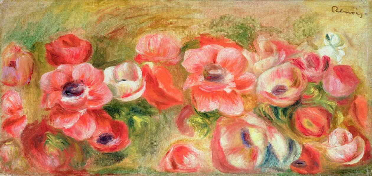 Kökörcsin, 1890 körül alkotó: Pierre Auguste Renoir