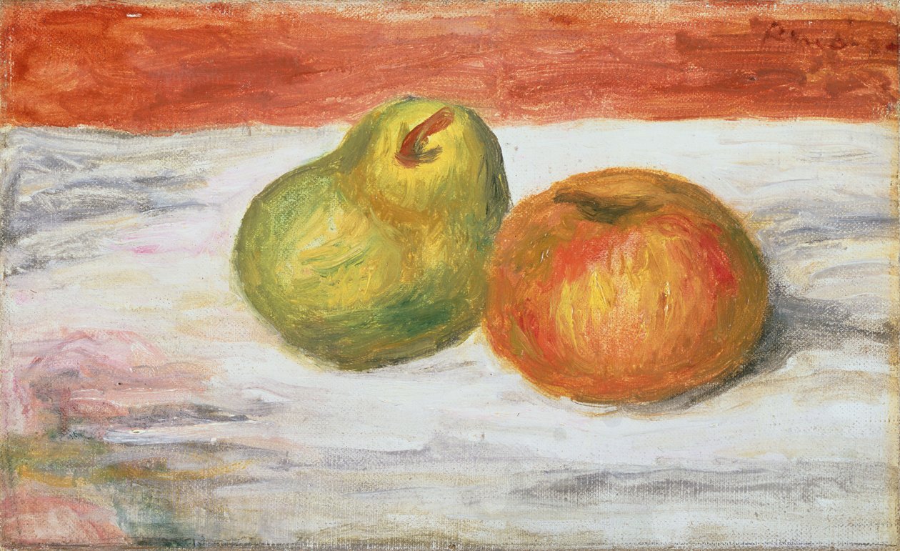 Alma és körte, 1909-11 alkotó: Pierre Auguste Renoir