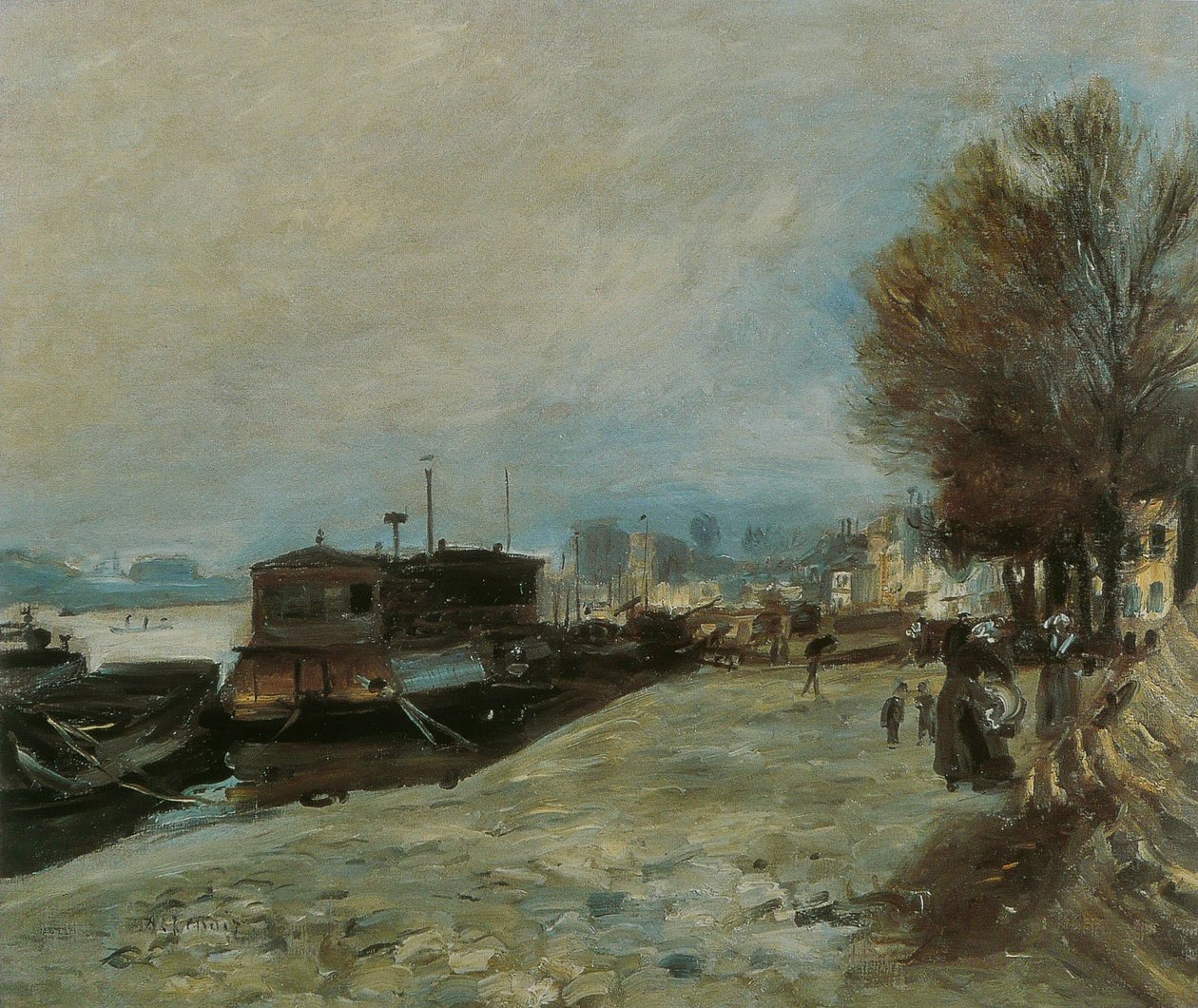 Mosoda a Szajnán alkotó: Pierre Auguste Renoir