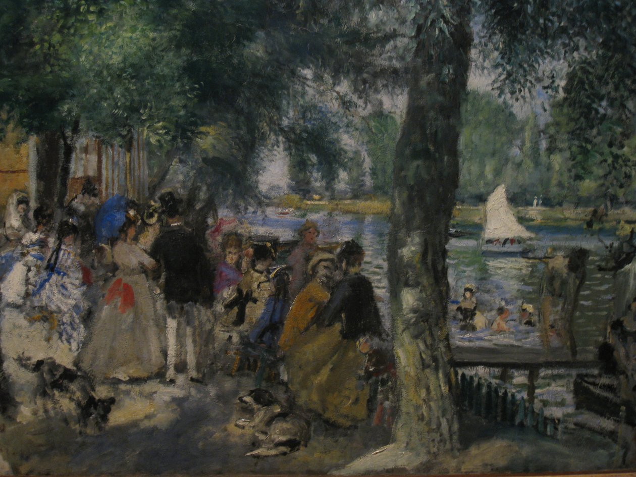 Fürdés a Szajnán alkotó: Pierre Auguste Renoir