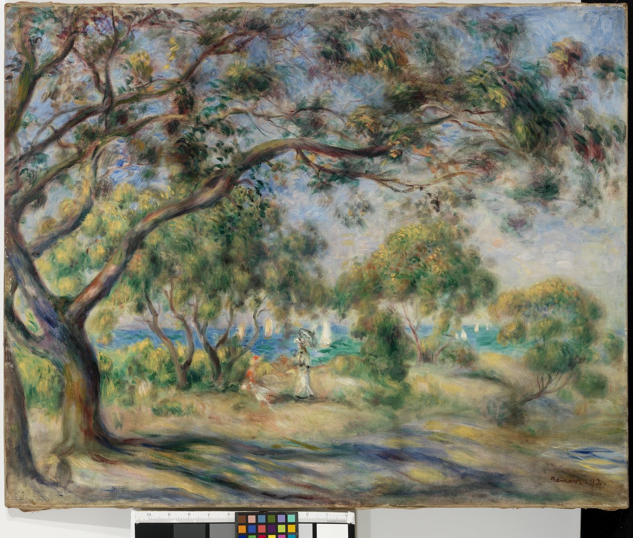 A székfa (Noirmoutier) 1892 alkotó: Pierre Auguste Renoir