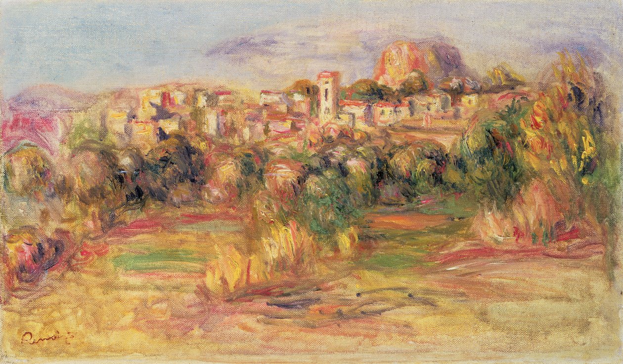 Cagnes, 1900 körül alkotó: Pierre Auguste Renoir