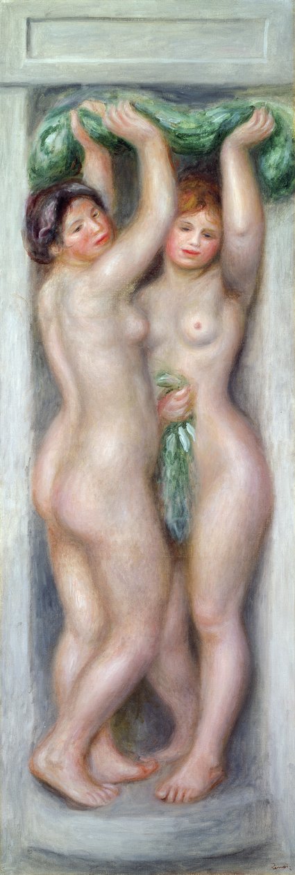 Kariatidák, 1910 körül alkotó: Pierre Auguste Renoir