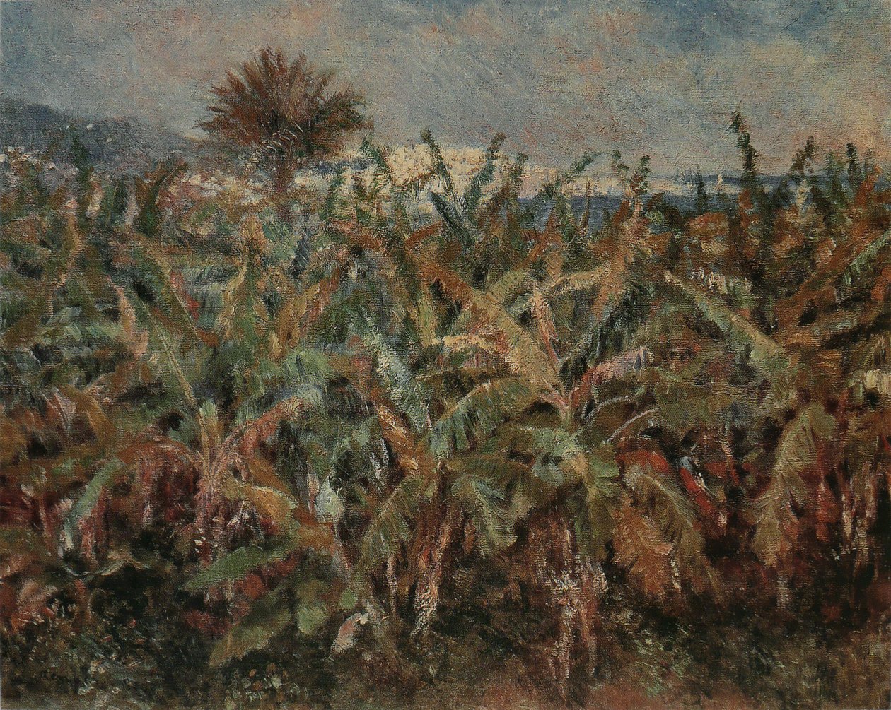 Banánmező alkotó: Pierre Auguste Renoir