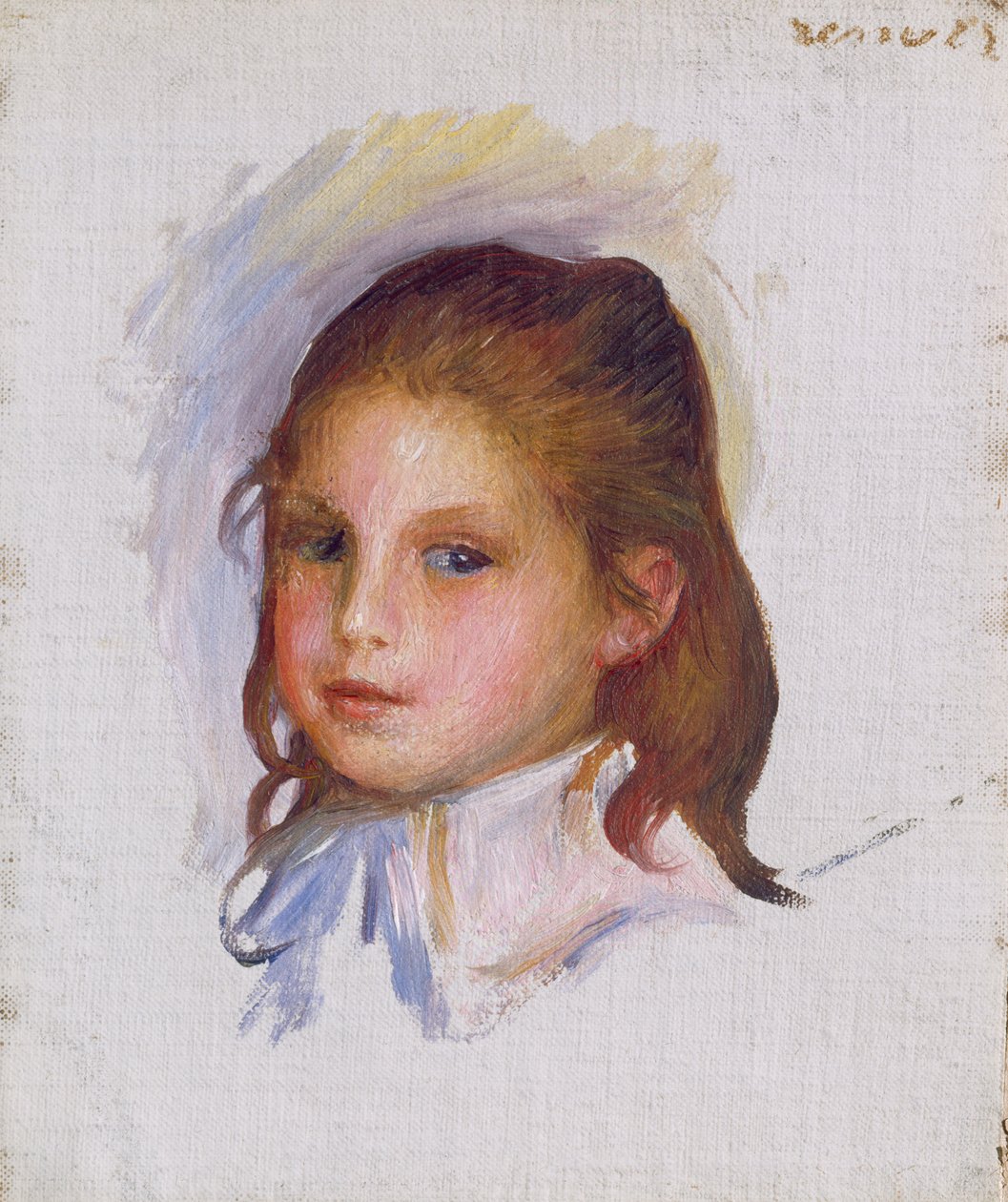 Barna hajú gyermek, 1887-88 alkotó: Pierre Auguste Renoir