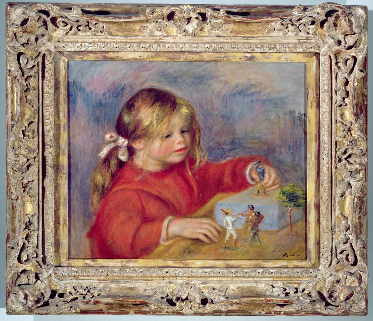 Claude Renoir játékban, 1905 körül (lásd még: 19116) alkotó: Pierre Auguste Renoir