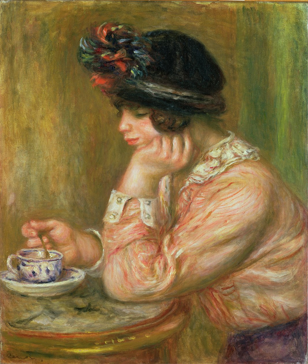 Csésze csokoládé, 1914 alkotó: Pierre Auguste Renoir