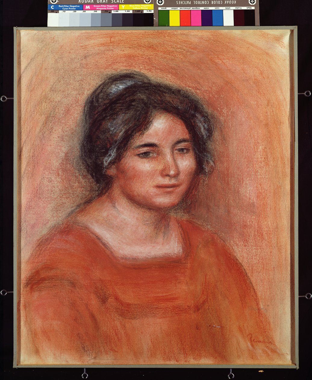 Gabrielle (pasztell, papír) alkotó: Pierre Auguste Renoir