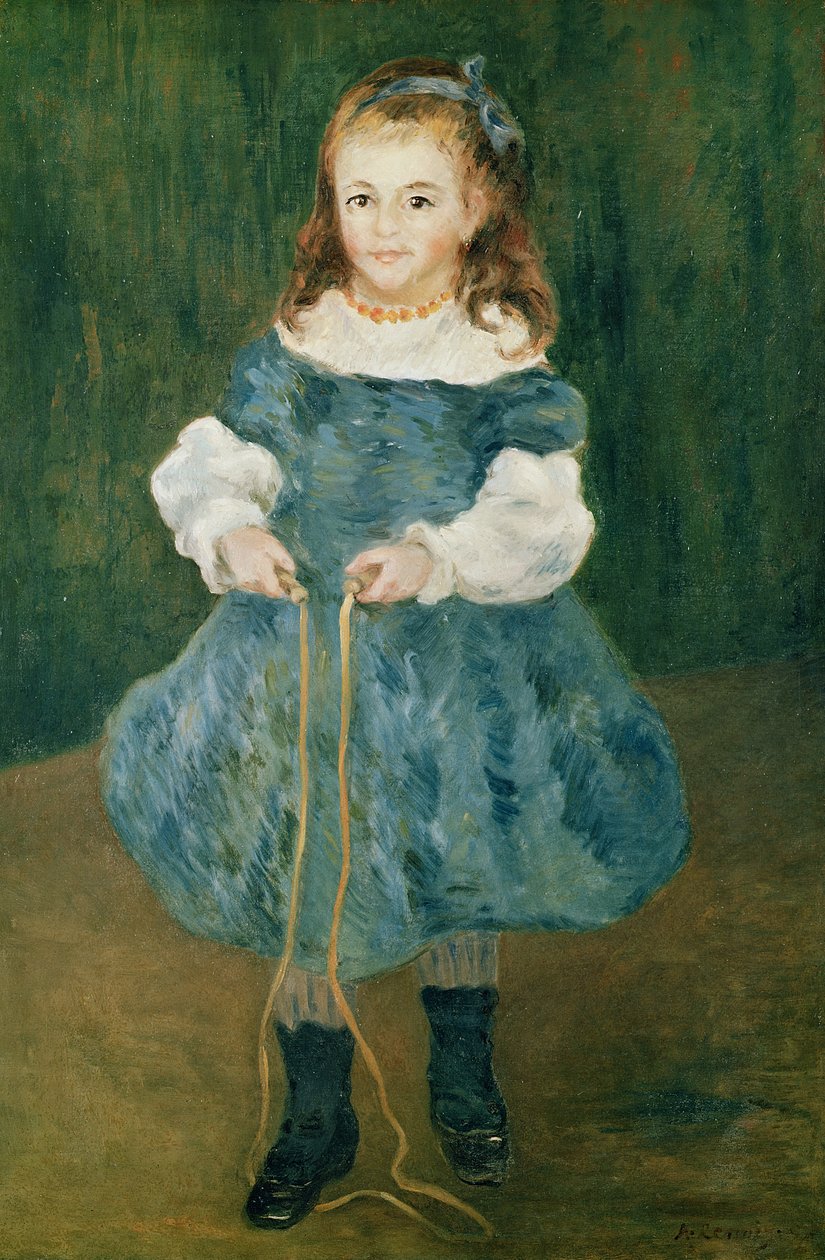 Lány ugrálókötéllel, 1876 alkotó: Pierre Auguste Renoir