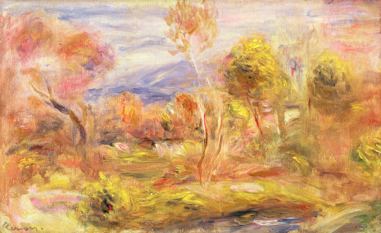 Glade, 1909 körül alkotó: Pierre Auguste Renoir