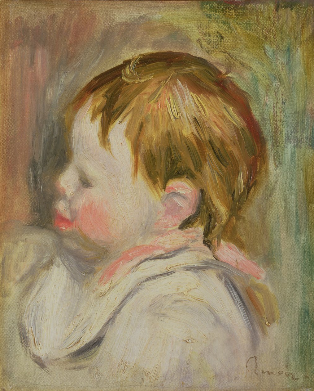 Egy baba feje alkotó: Pierre Auguste Renoir