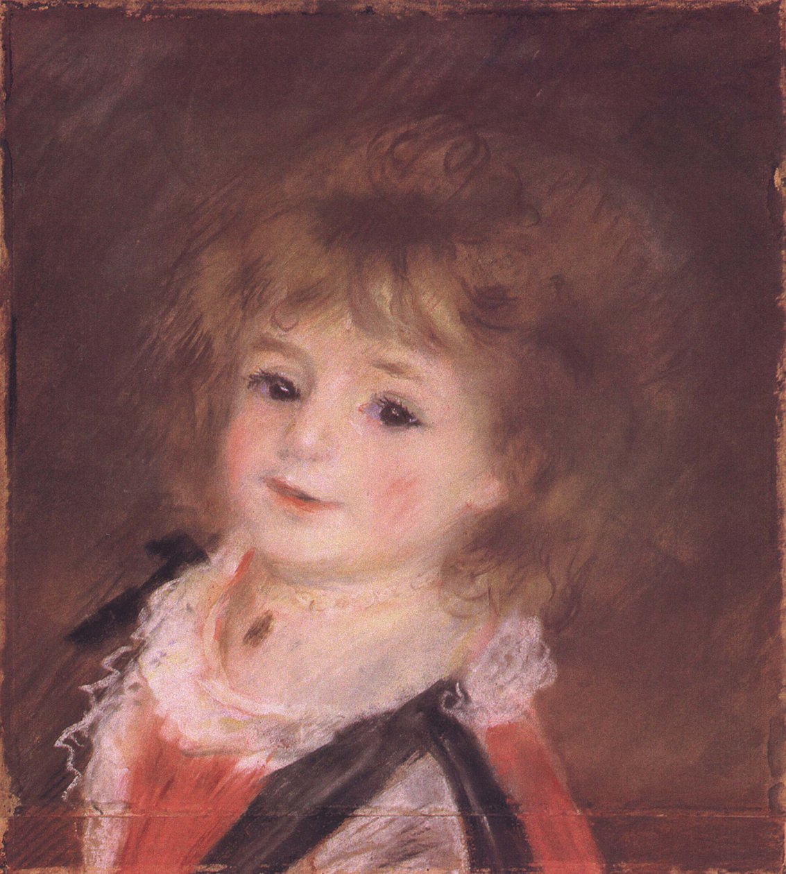 Egy gyermek feje alkotó: Pierre Auguste Renoir