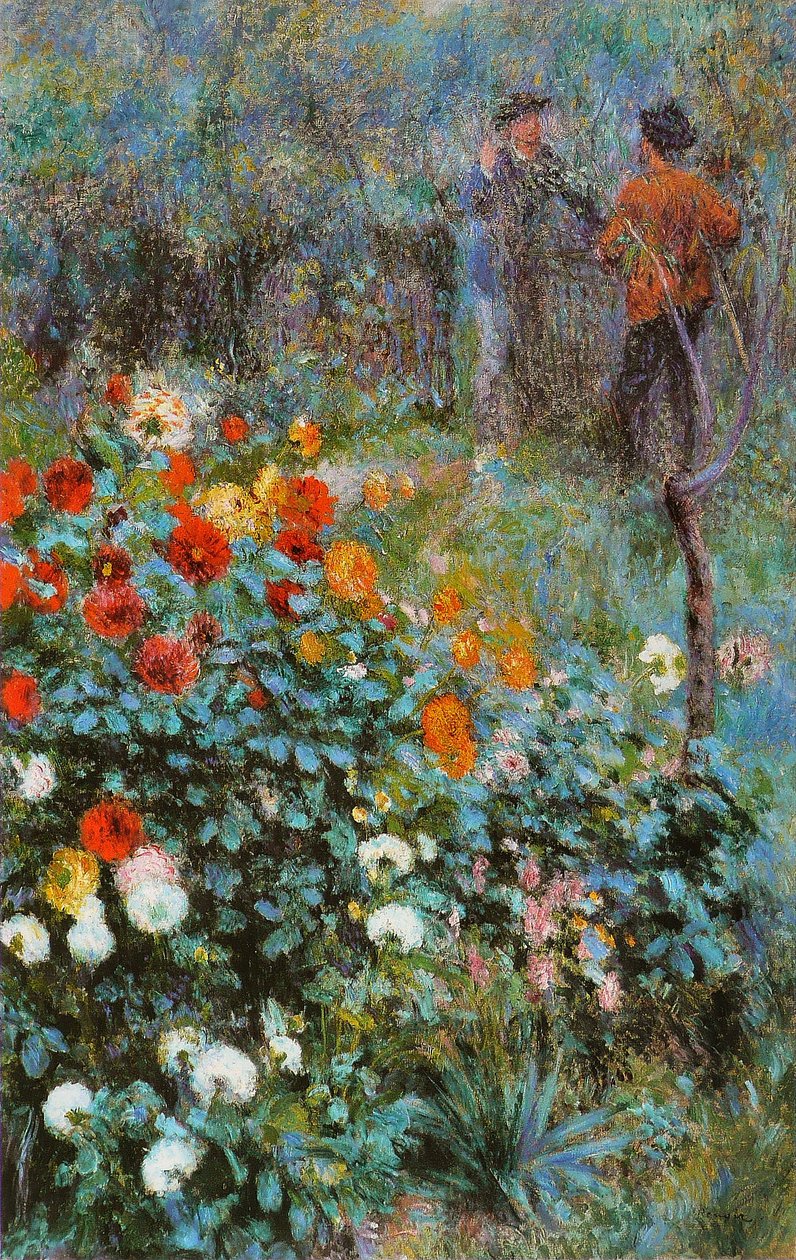 Rue Cortot kert alkotó: Pierre Auguste Renoir