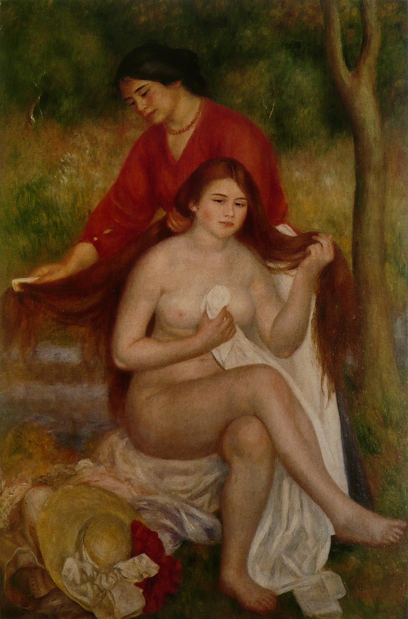 A vécét alkotó: Pierre Auguste Renoir