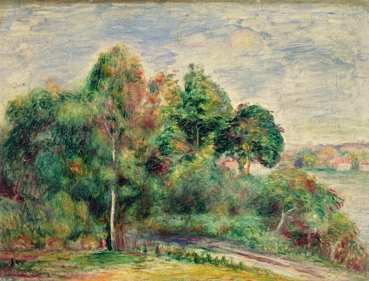 Tájkép alkotó: Pierre Auguste Renoir