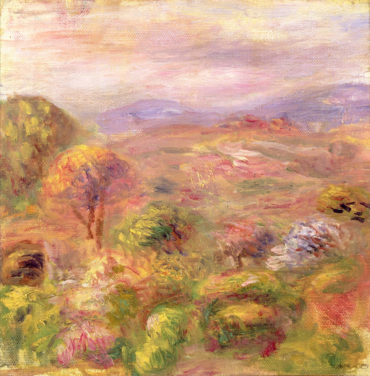 Táj, 1915 alkotó: Pierre Auguste Renoir