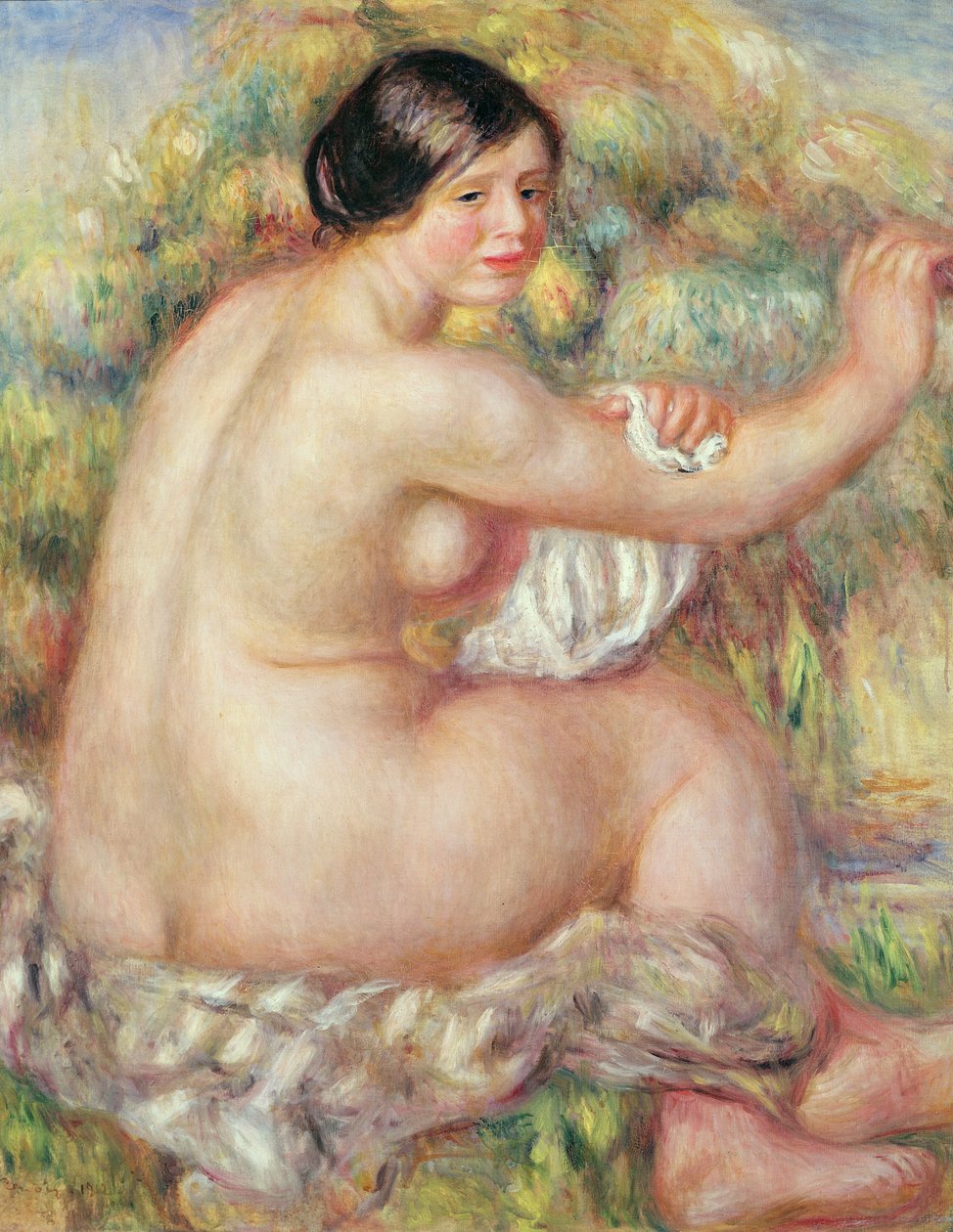 Nagy ülő akt alkotó: Pierre Auguste Renoir