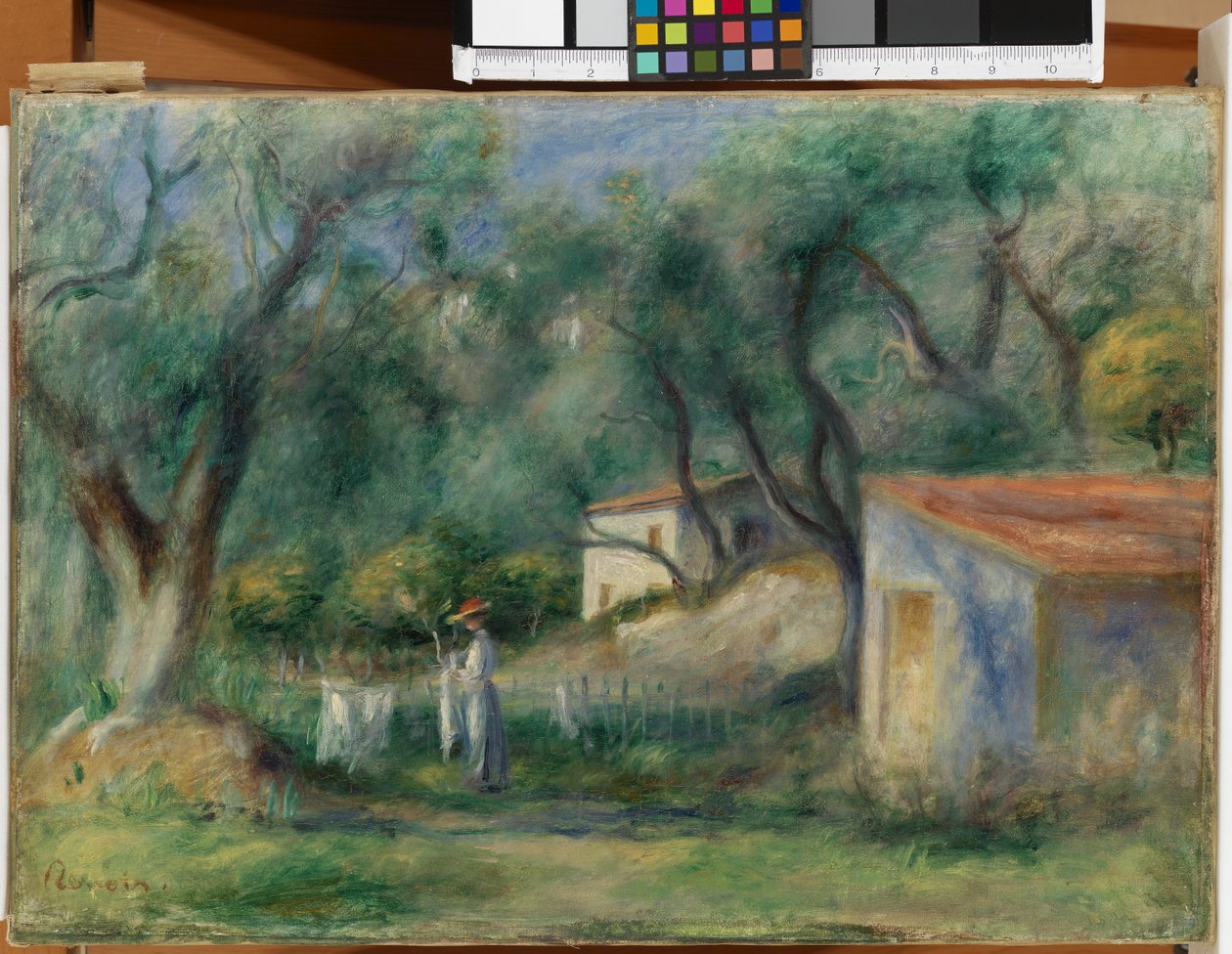 Le Cannet, Corot szuvenírje, 1902 alkotó: Pierre Auguste Renoir