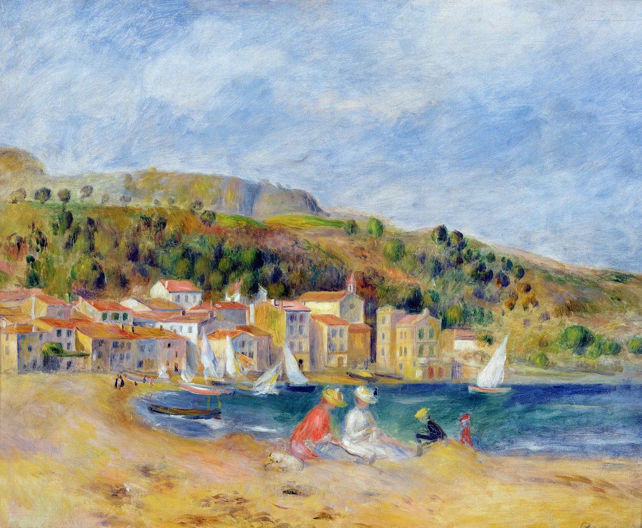 Le Lavandou alkotó: Pierre-Auguste Renoir