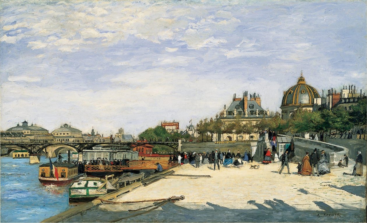 A Pont des Arts Paris alkotó: Pierre Auguste Renoir
