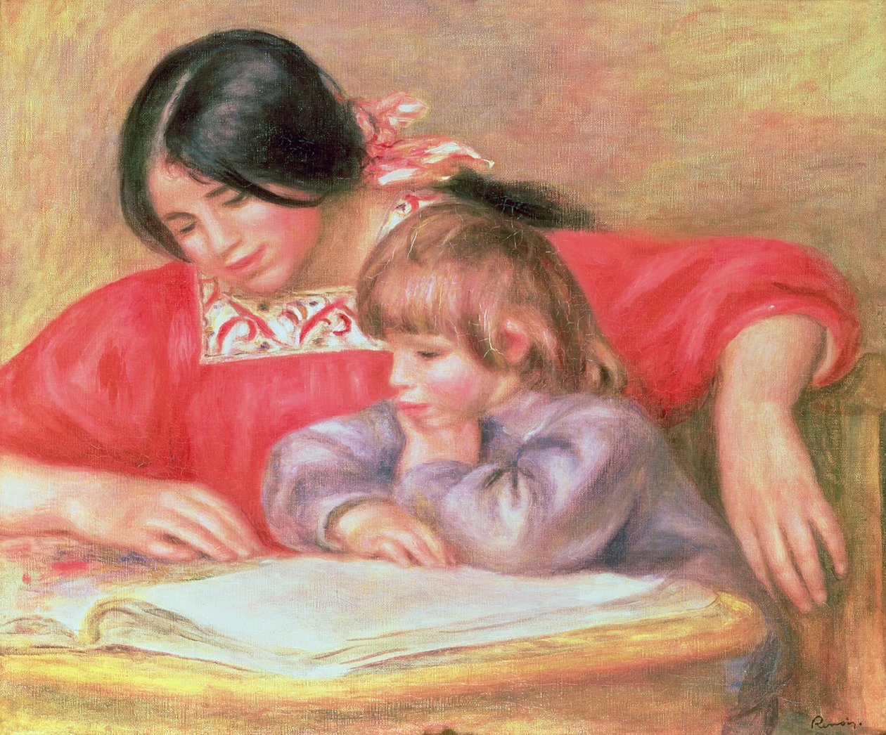 Leontine és Coco alkotó: Pierre Auguste Renoir