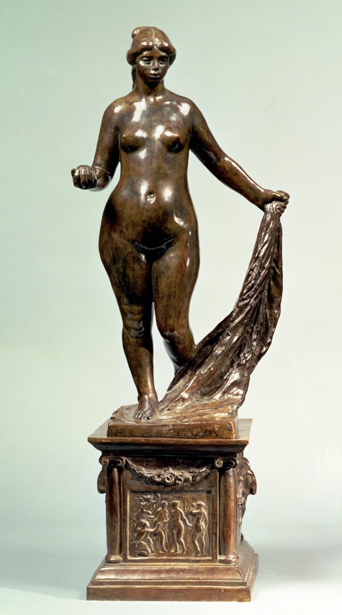 Kis Vénusz (állva) (E betűkkel, 8-as kiadás, Valsuani szereposztás) (bronz) alkotó: Pierre Auguste Renoir