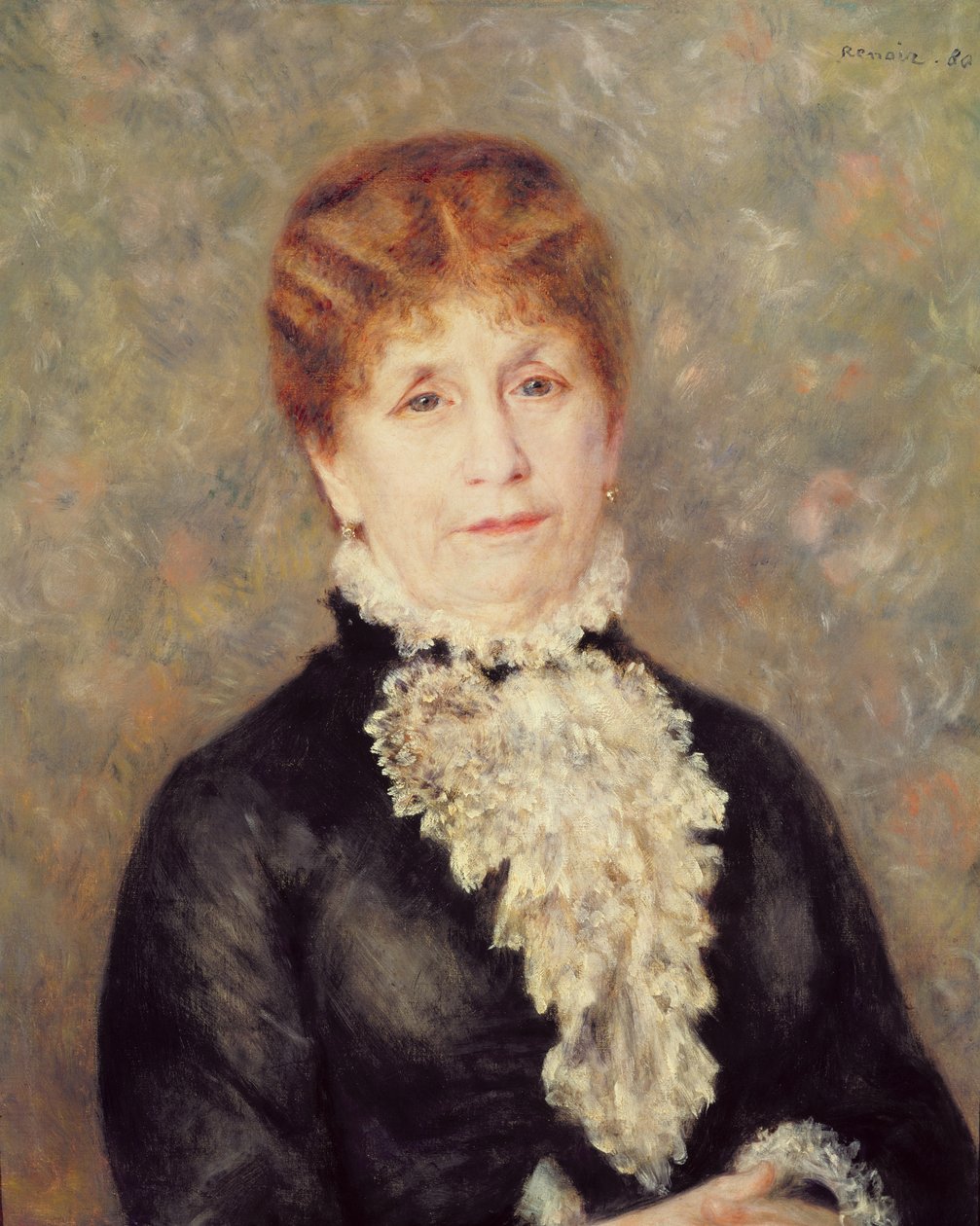 Madame Eugene Fould, 1880 alkotó: Pierre Auguste Renoir