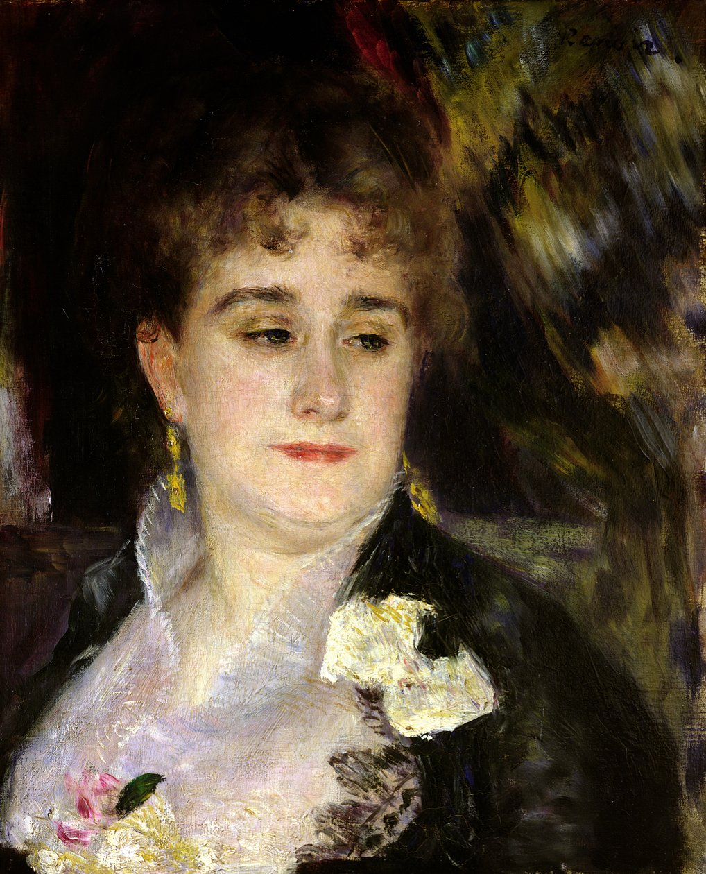 Madame Georges Charpentier (1848-1904), 1876-77 körül alkotó: Pierre Auguste Renoir