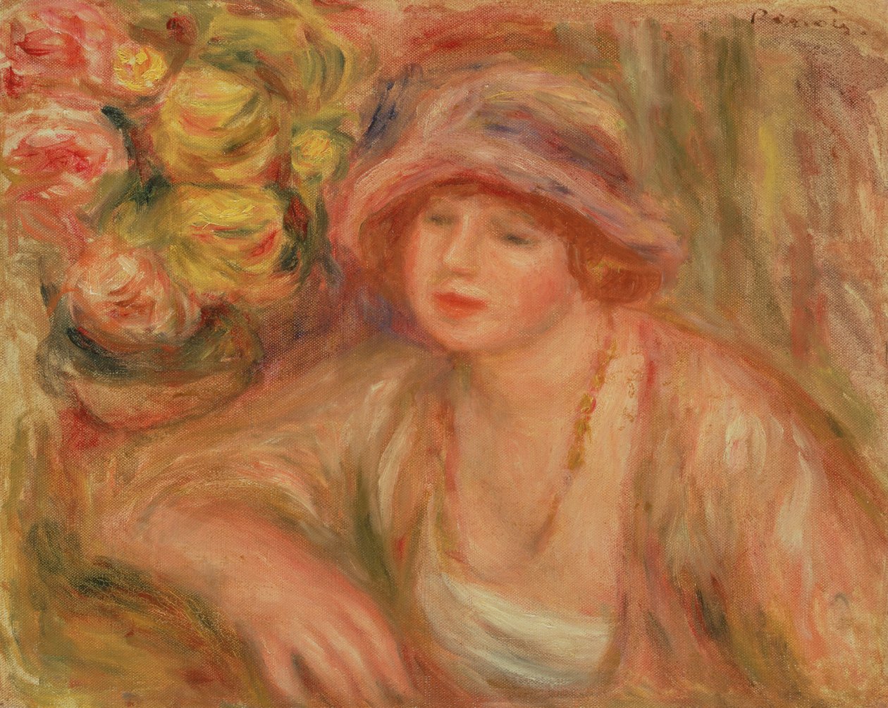 Madame Jean Renoir, 1918 alkotó: Pierre Auguste Renoir