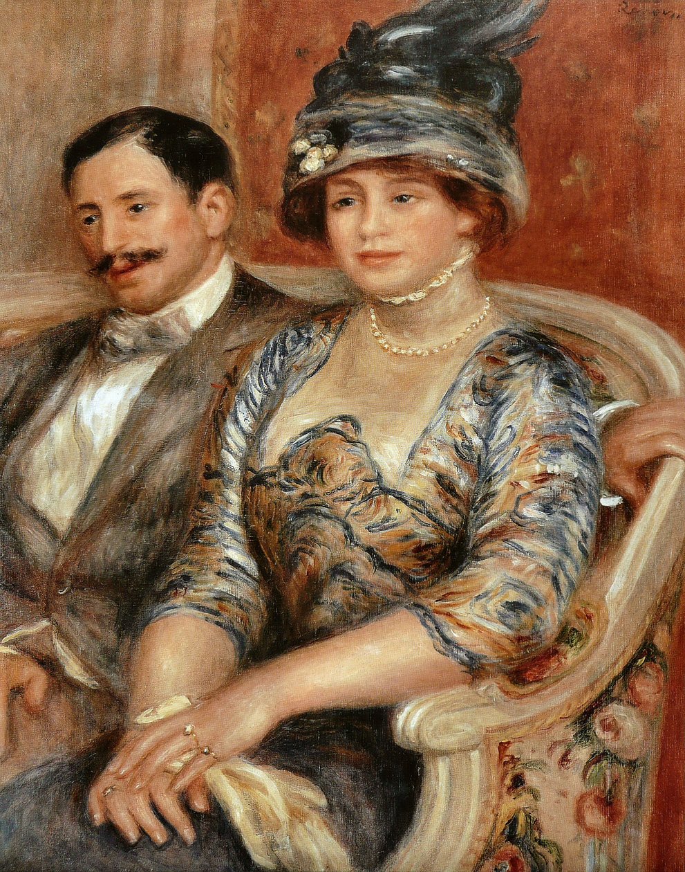 Mr. és Mrs. Bernheim de Villers alkotó: Pierre Auguste Renoir