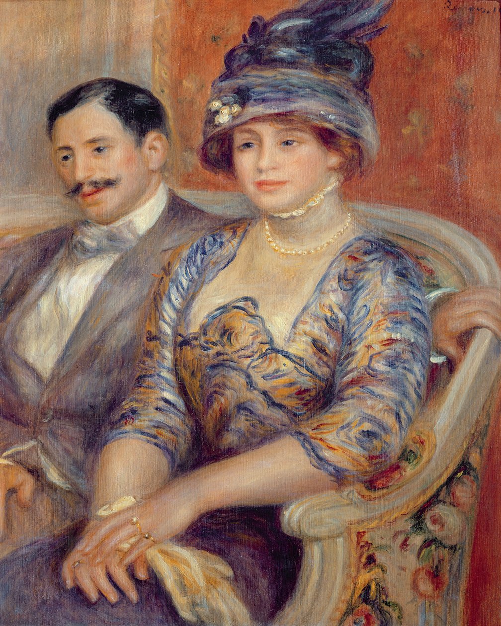 Monsieur és Madame Bernheim de Villers, 1910 alkotó: Pierre Auguste Renoir