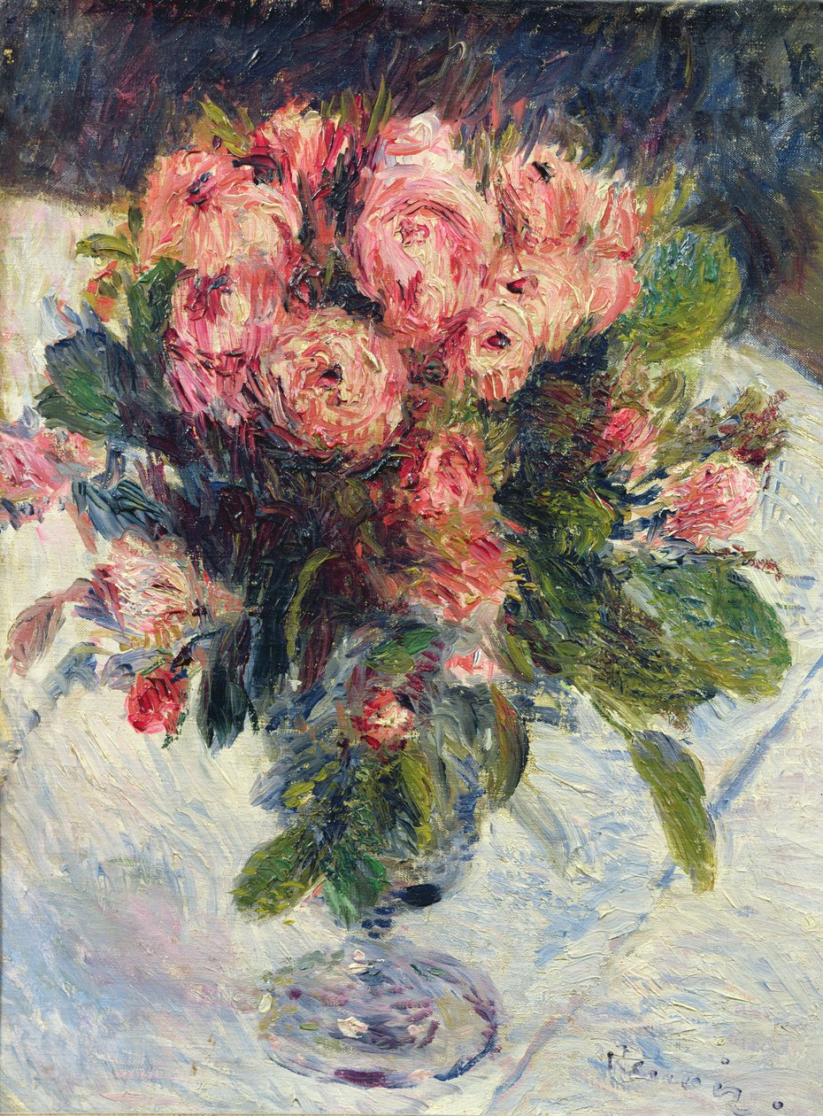 Moha-rózsák, 1890 körül alkotó: Pierre Auguste Renoir