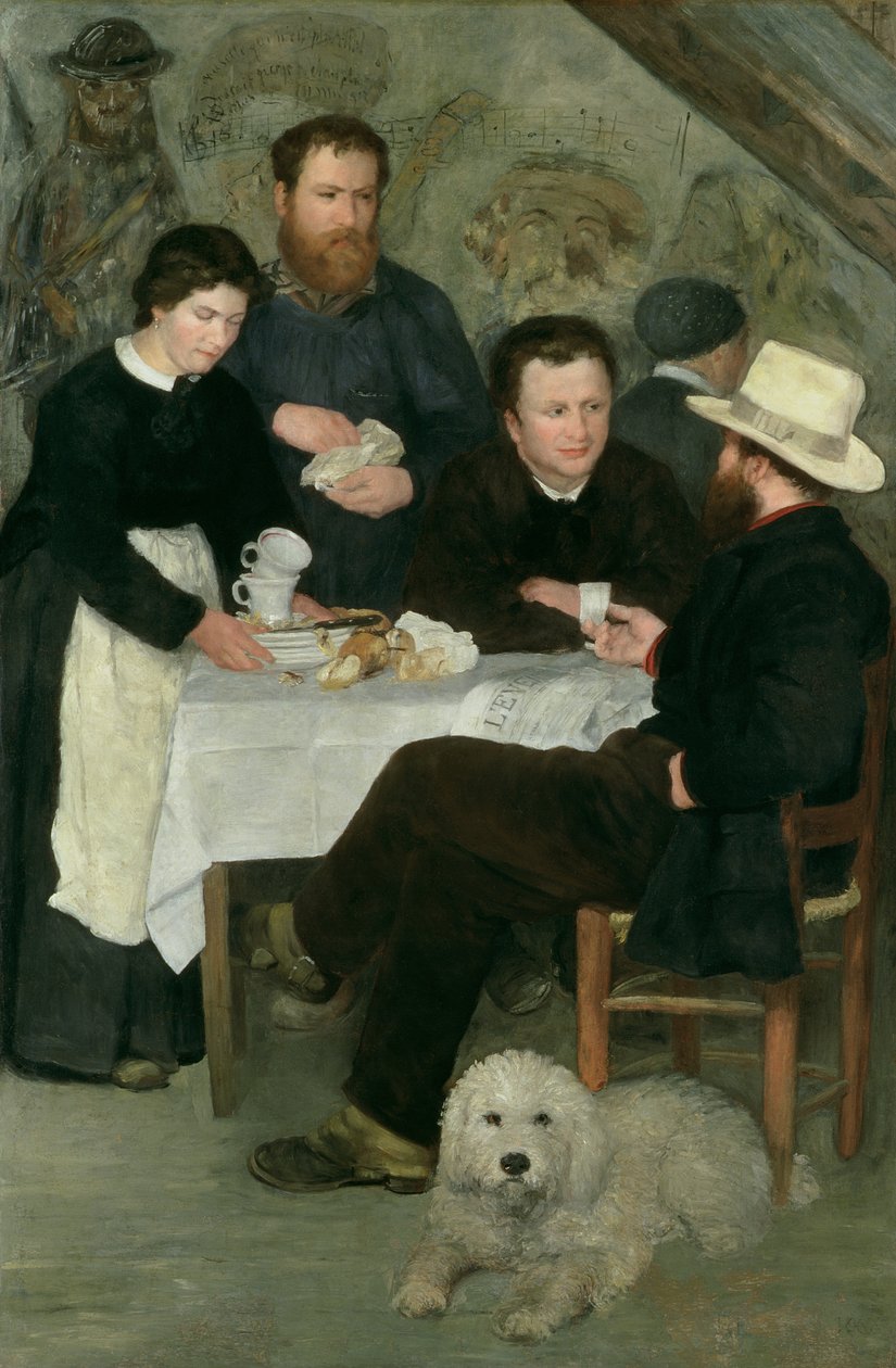 Anthony anya kocsmája, 1866 alkotó: Pierre Auguste Renoir