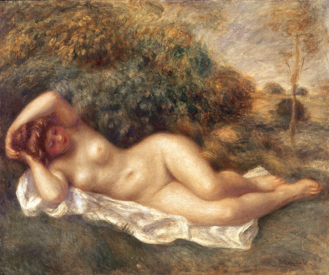 Meztelen alkotó: Pierre Auguste Renoir