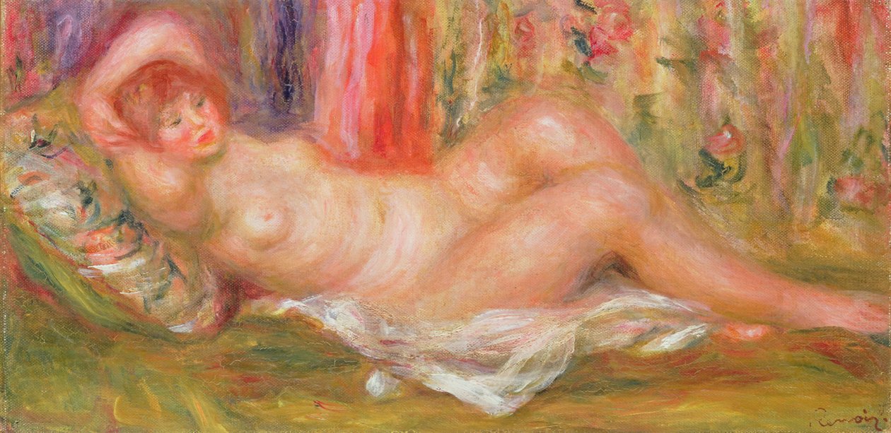 Akt a kanapén, 1905-6 alkotó: Pierre Auguste Renoir