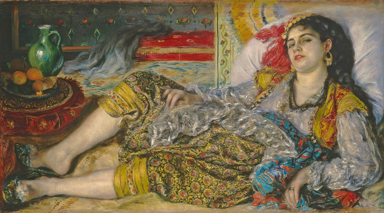 Odaliszk, 1870 alkotó: Pierre Auguste Renoir
