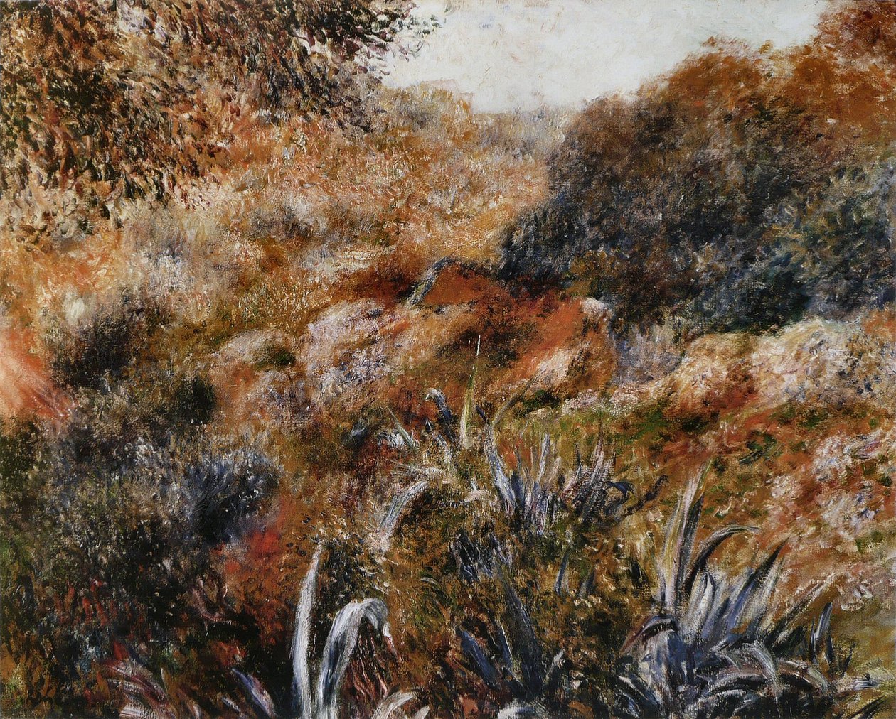 Algériai táj alkotó: Pierre Auguste Renoir