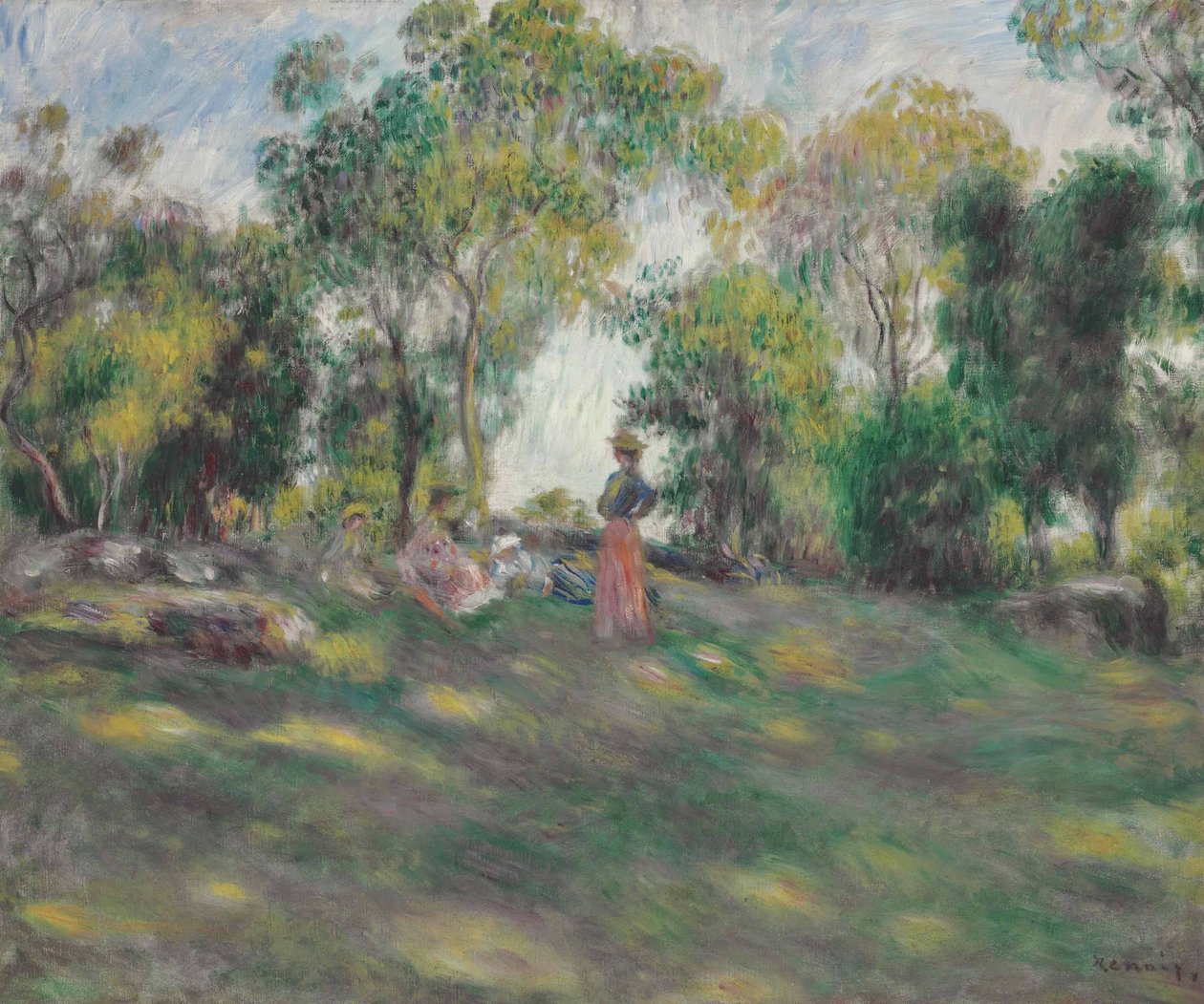 Táj alakokkal alkotó: Pierre Auguste Renoir