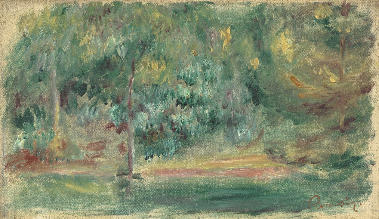 Táj, 1860-80 körül alkotó: Pierre Auguste Renoir