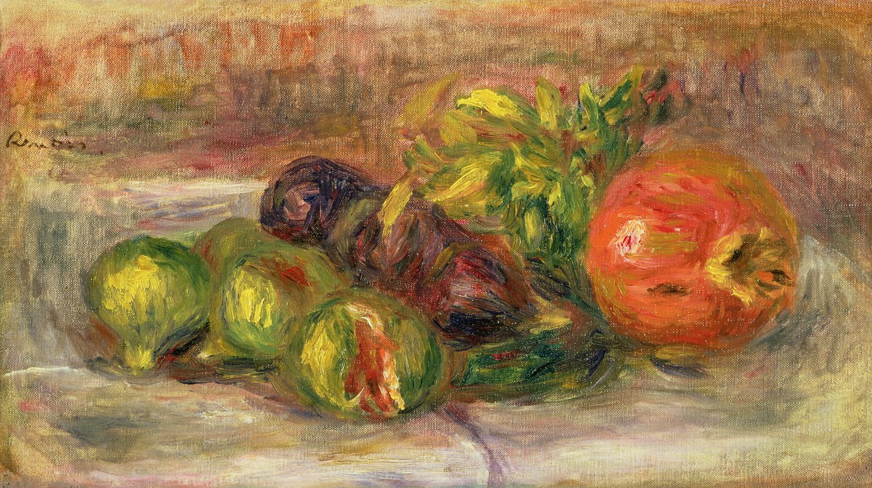 Gránátalma és füge, 1917 alkotó: Pierre-Auguste Renoir