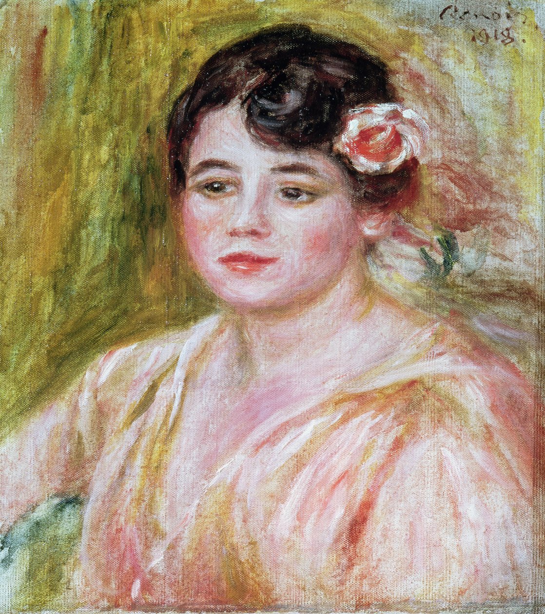 Adele Besson portréja, 1918 alkotó: Pierre Auguste Renoir