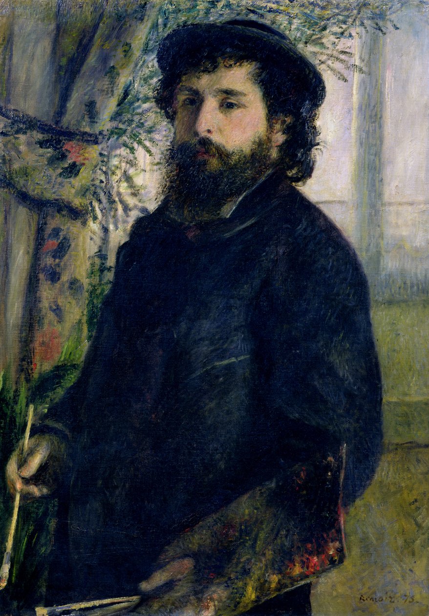Claude Monet (1840-1926) portréja 1875 alkotó: Pierre Auguste Renoir