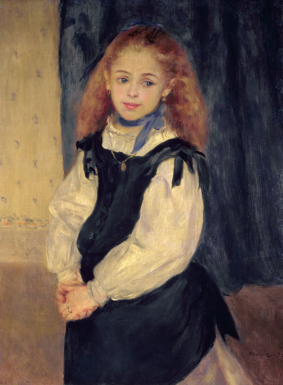 Mademoiselle Legrand portréja alkotó: Pierre Auguste Renoir